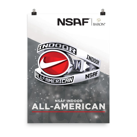 NSAF Indoor All-American Poster (Design 2.2)