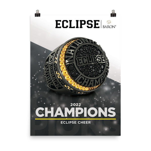 Eclipse Cheer 2022 Championship Poster