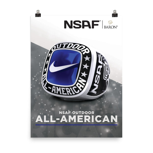 NSAF Outdoor All-American Poster (Design 1.1)