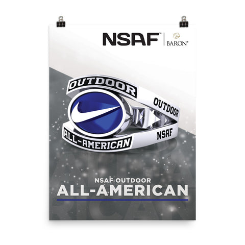 NSAF Outdoor All-American Poster (Design 2.1)