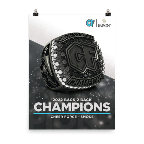 Cheer Force Smoke 2022 Championship Poster