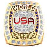 Team USA Lacrosse Ring Design 4.5