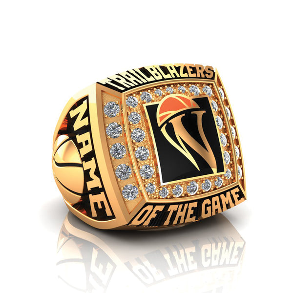 WBHOF Trailblazers of the Game Ring - Gold Durilium